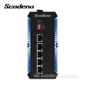 5 Port Poe Industrial Ethernet Switch Media Converter